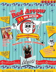 Red Arrow Menu