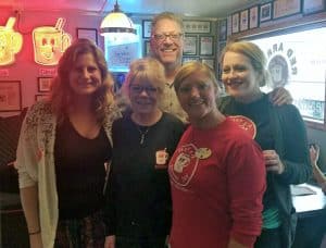 WOKQ at the Red Arrow Diner Manchester