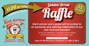Red Arrow Golden Arrow Raffle