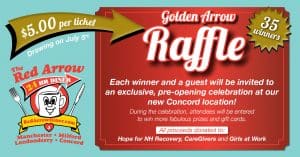 Red Arrow Golden Arrow Raffle