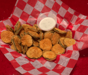 Red Arrow Diner fried pickles