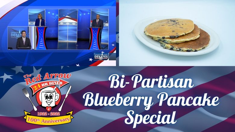 Hassan and Boluc agree ... on Red Arrow Diner blueberry pancakes