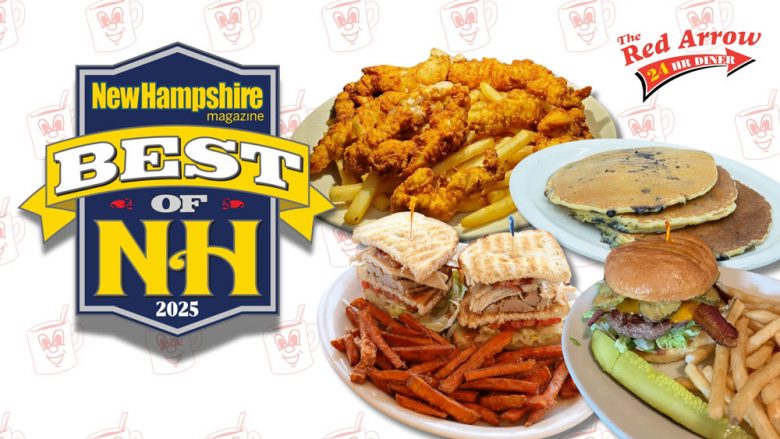 Red Arrow Diner Best of NH 2025 Concord, Nashua, Londonderry, Nashua. Best diner in New Hampshire.