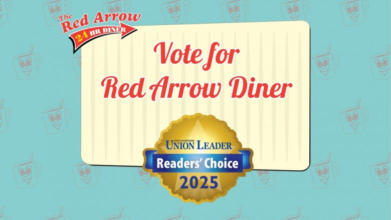 Union Leader Readers' Choice Awards voting 2025 for Red Arrow Diner.