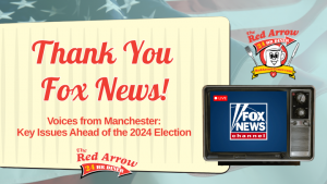 Fox News at Red Arrow Diner Manchester!