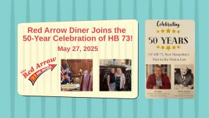 50 Years of HB 73 at the New Hampshire State House on May 27, 2025.