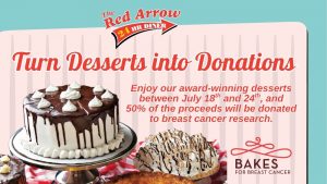 Red Arrow Diner Teams up with Bakes for Breast Cancer