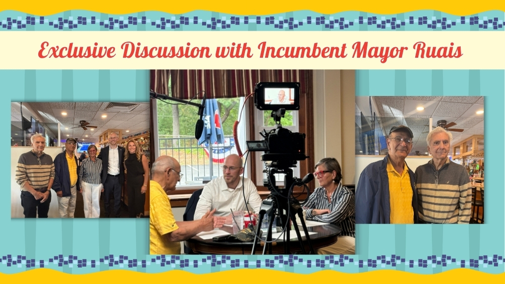 Red Arrow Diner Owner & President Carol Lawrence sat down with Incumbent Mayor Jay Ruais