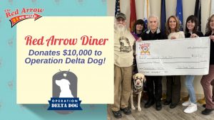 Red Arrow Diner Donates $10,000 to Operation Delta Dog