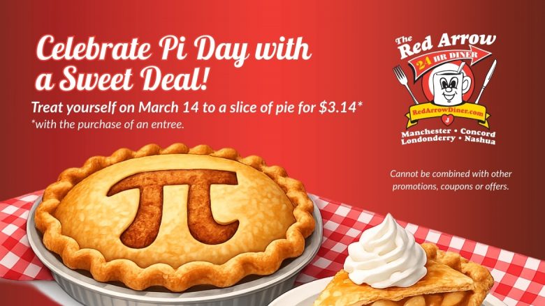 Celebrate Pi Day with a Sweet Deal from Red Arrow Diner