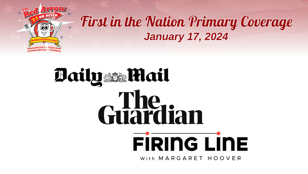 First in the Nation Primary Coverage at Red Arrow Diner on January 17, 2024